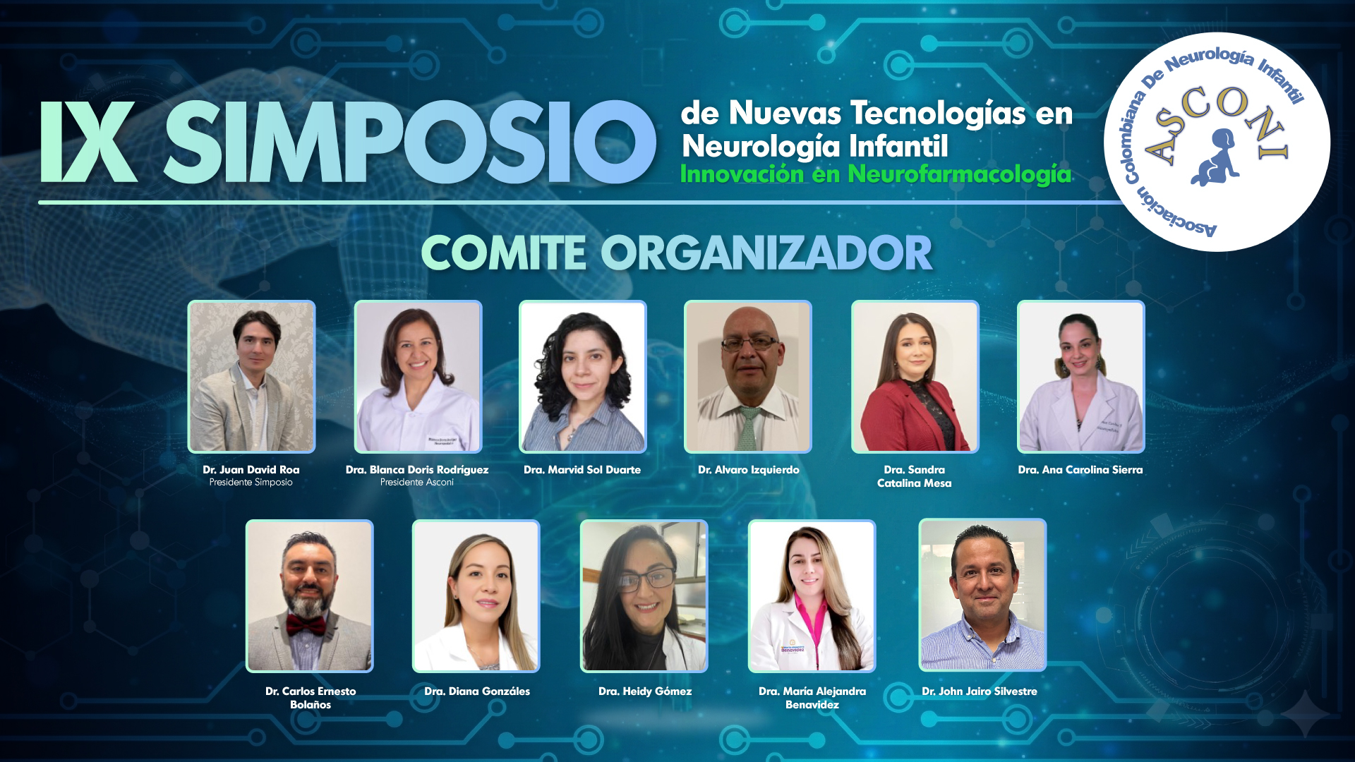 Comité Organizador – Simposio ASCONI